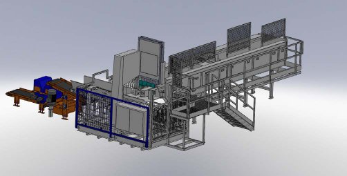 Schema macchina QBX in 3D