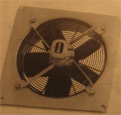 Un ventilatore assiale a profilo alare