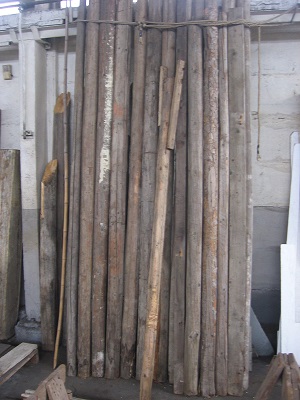 Barotti e listelli in legno